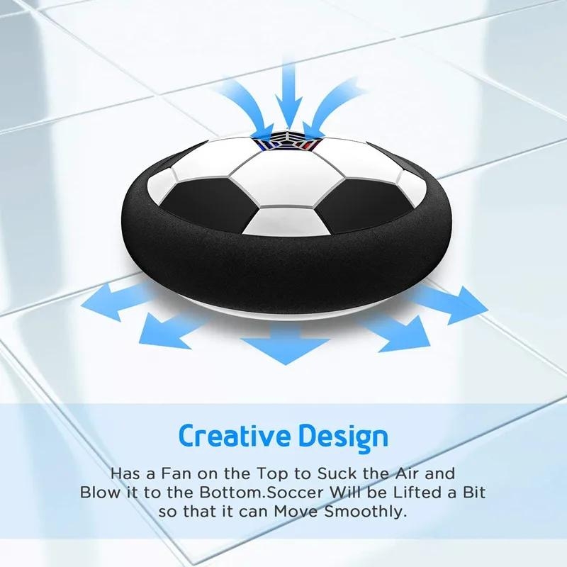 Hover Soccer Ball Toys for Children Electric Floating Football with LED Light Music Soccer Ball Outdoor Game Sport Toys for Kids | Hyobase