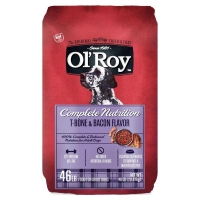 Ol Roy Complete Nutrition T-Bone & Bacon Flavor Dry Dog Food, 46 lbs | Hyobase