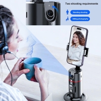 Phone Stabilizer Smart Facial Tracking with Removable Fill Light Phone Stand Wireless Selfie Stick Tripod for Live Streaming New | Hyobase