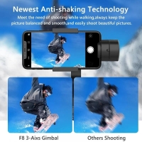 Smartphone Gimbal Stabilizer 3-Axis Phone Gimbal for Xiaomi iPhone 14 Pro Max YouTube TikTok Vlog Video Record | Hyobase